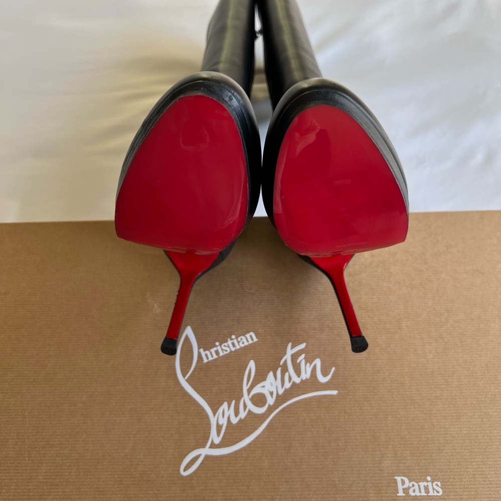 Christian Louboutin Tall Boots 37 100mm - Picture 4 of 7